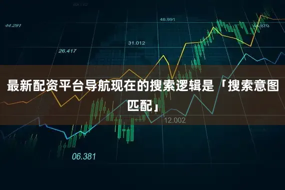 最新配资平台导航现在的搜索逻辑是「搜索意图匹配」